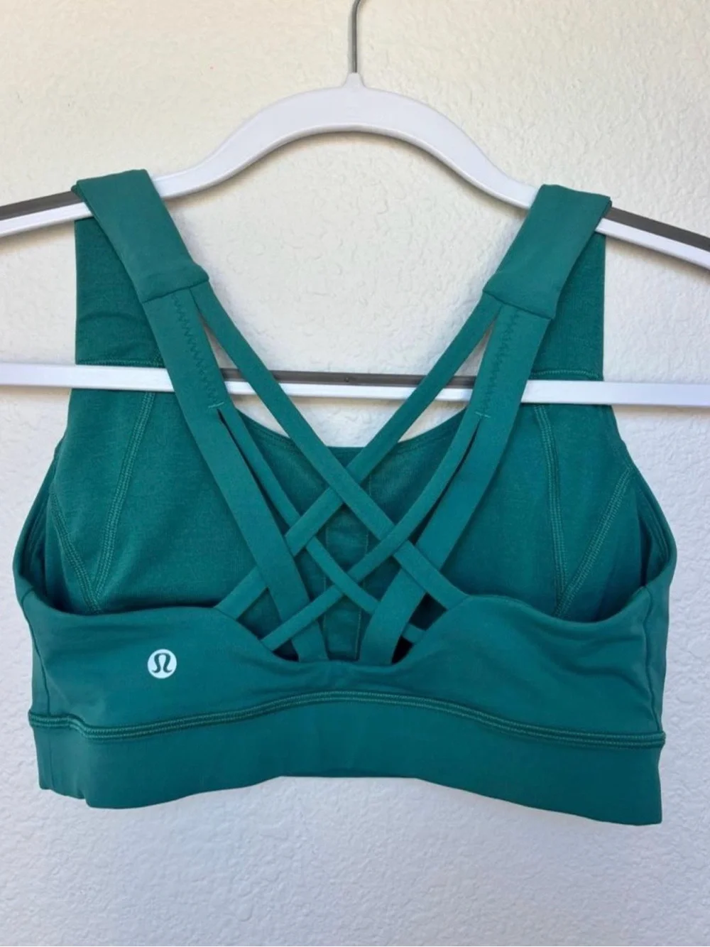 lululemon athletica Teal Athletic Short & Strappy Sports Bra Set - Picture 3 of 8